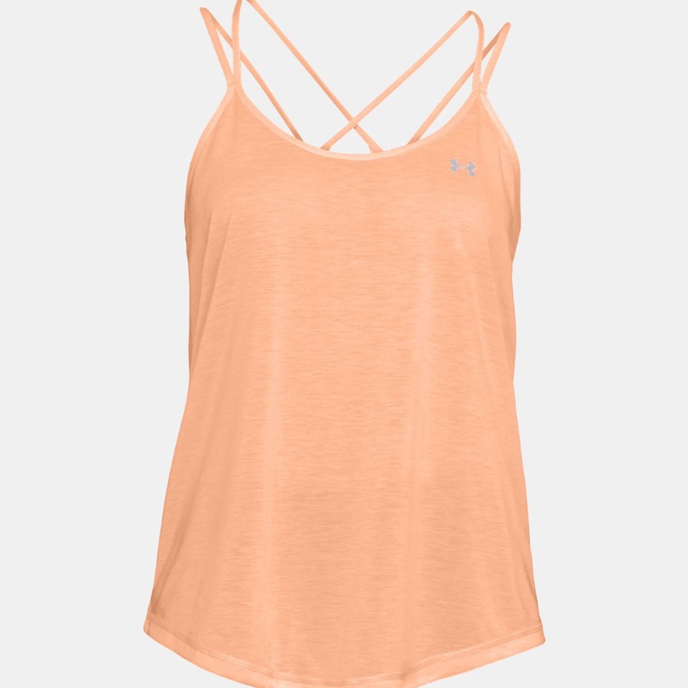 Under armor Whisperlight Strappy tank in peach